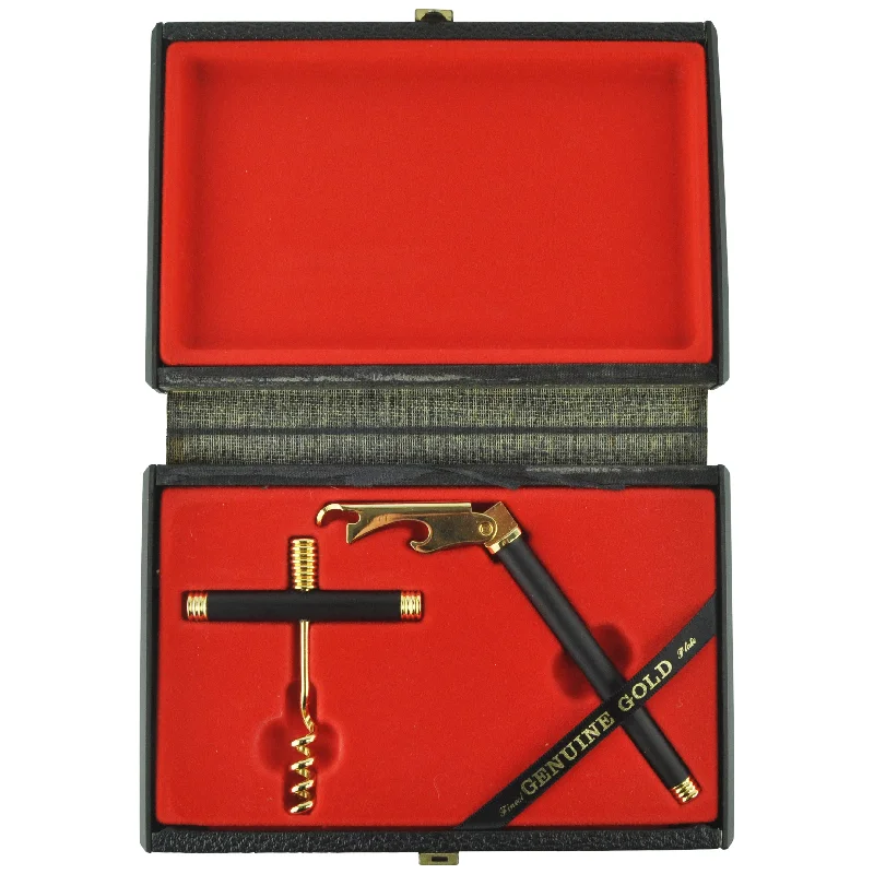 Gold Plated Bar Tool Duo