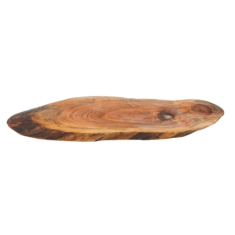 Acacia Wood Live Edge Long Serving Board