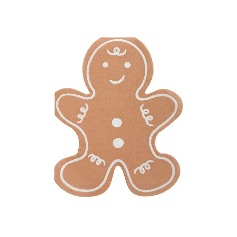 Baking Spirits Bright Gingerbread Man Large Napkins