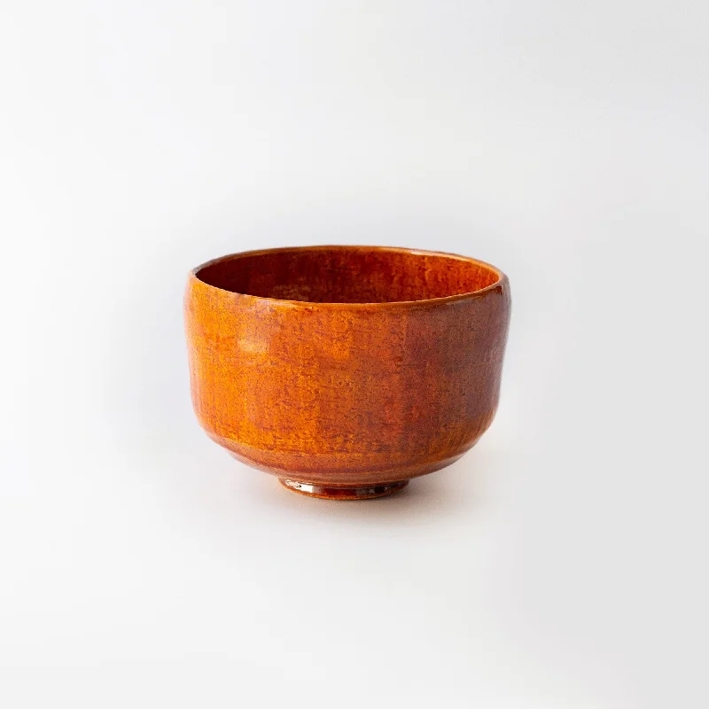 Red Shoraku Matcha Bowl