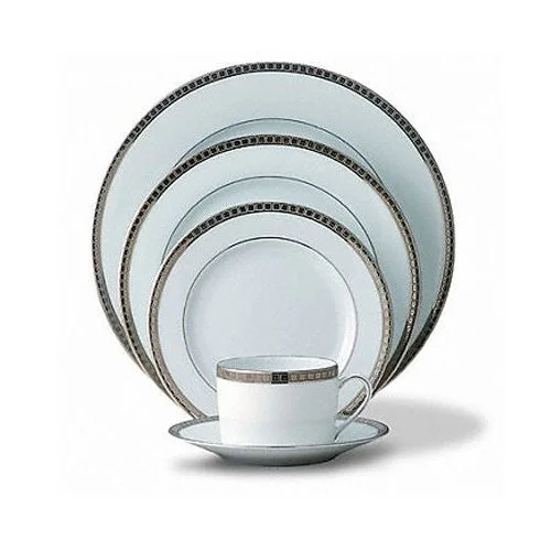 Athena Platinum Five Piece Place Setting