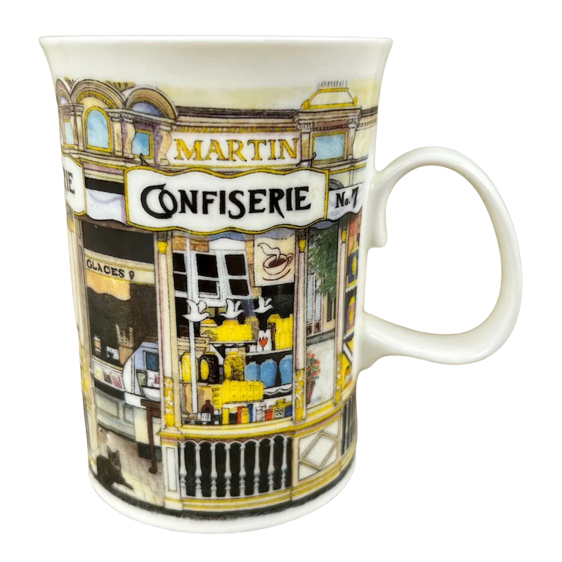 Au Coin De La Rue Richard Partis Mug Dunoon