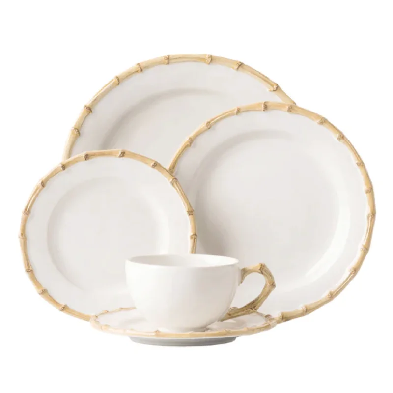 Bamboo Five Piece Place Setting