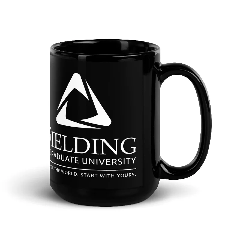 Coffee Mug - 15oz. Black Glossy | Fielding Logo