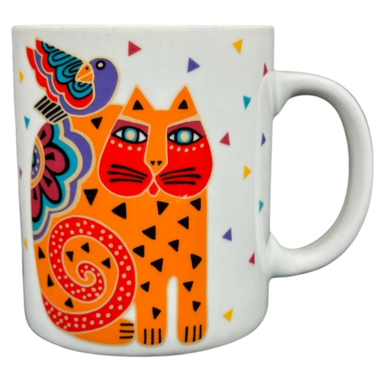 Fantastic Felines Hello Friend! Mug Laurel Burch Henriksen Imports