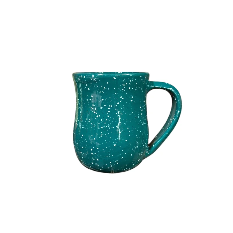 Handmade Mug - Speckled Teal Next Time