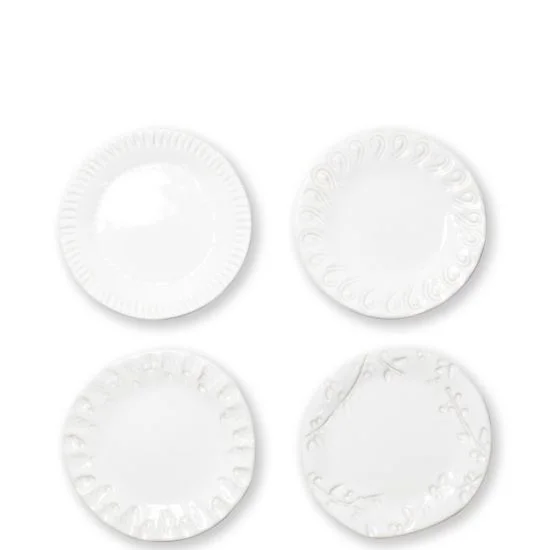 Incanto Stone Canape Plates, Set of 4