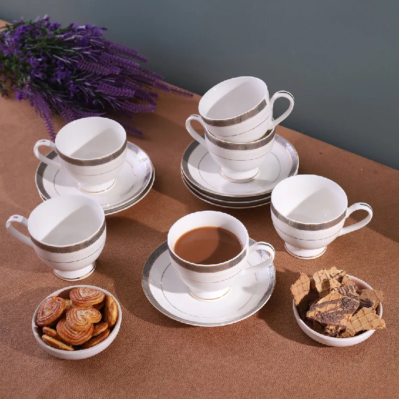 Iris Premium Cup Saucer - Set of 6