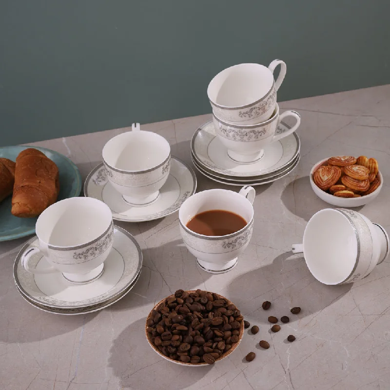 Iris Premium Cup Saucer - Set of 6