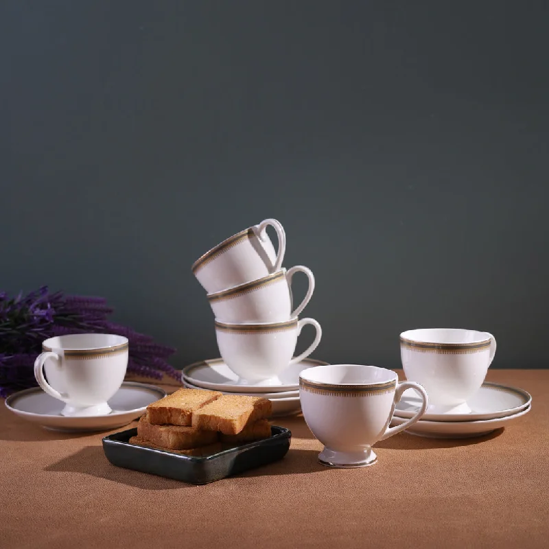 Iris Premium Cup Saucer - Set of 6