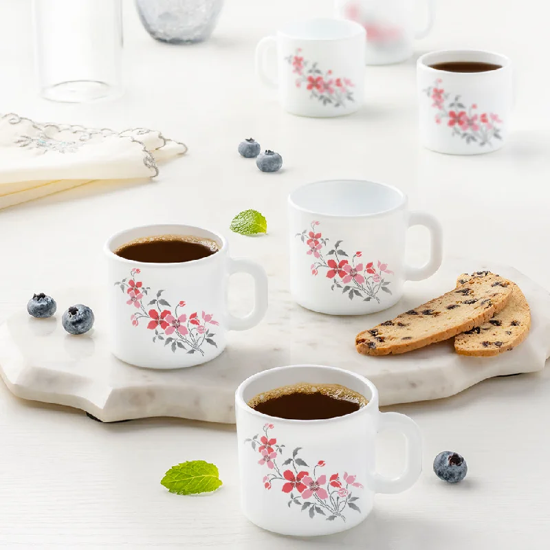 Larah by Borosil Fiore Mug Set