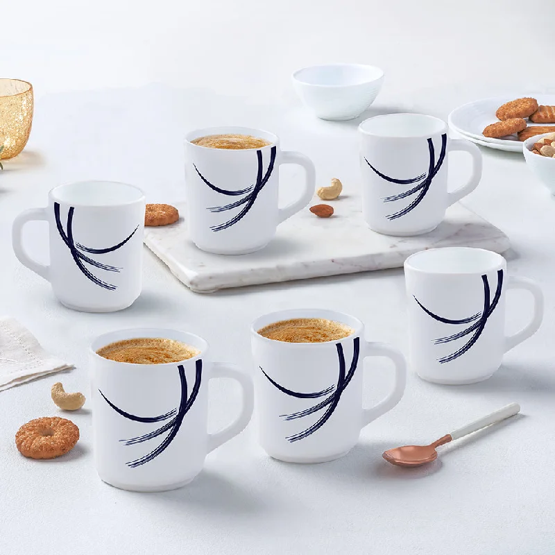 Larah by Borosil Indigo Stella Mug Set