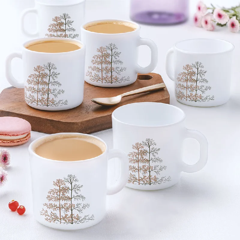 Larah by Borosil Pine Mug Set