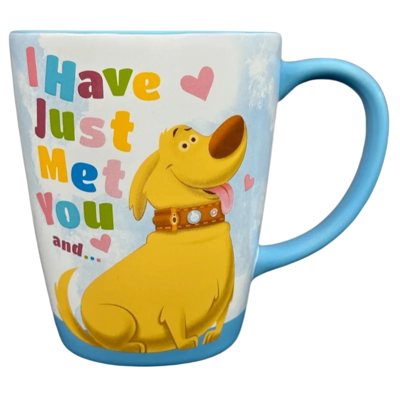 Pixar's Up Dug I just Met You And I Love You Mug Disney