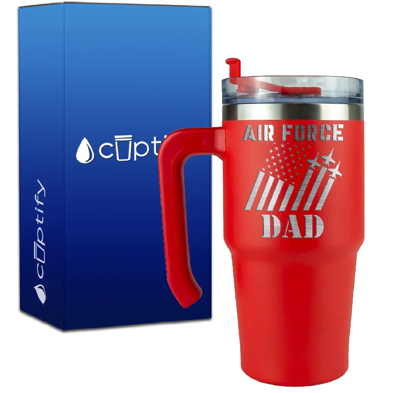 Air Force Dad on 20oz Travel Mug