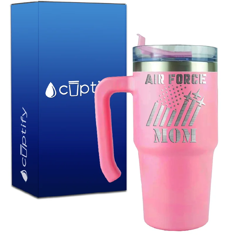 Air Force Mom on 20oz Travel Mug