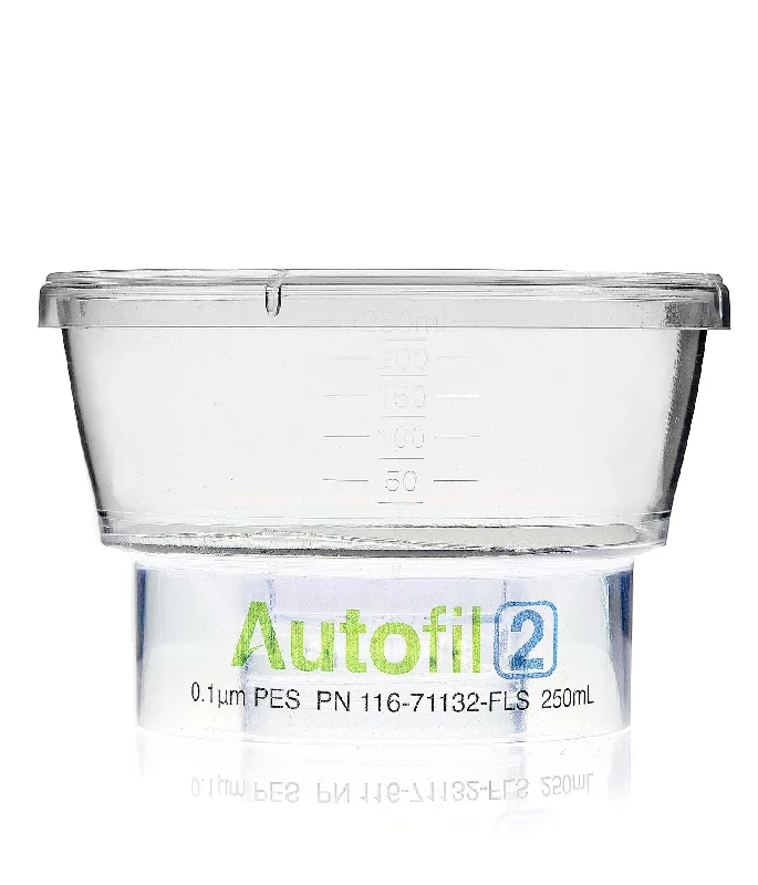 Autofil® 2 Bottle Top Filtration, Funnel Only, 250 mL, 0.10 µm PES, Sterile, 12/cs