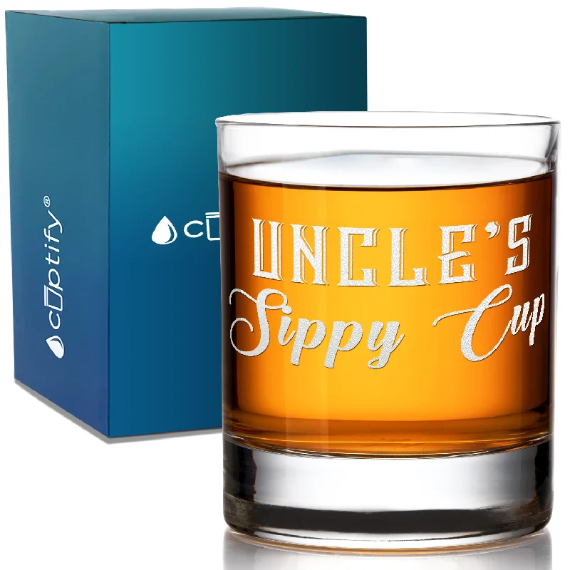 Uncle's Sippy Cup 10.25oz Whiskey Glass