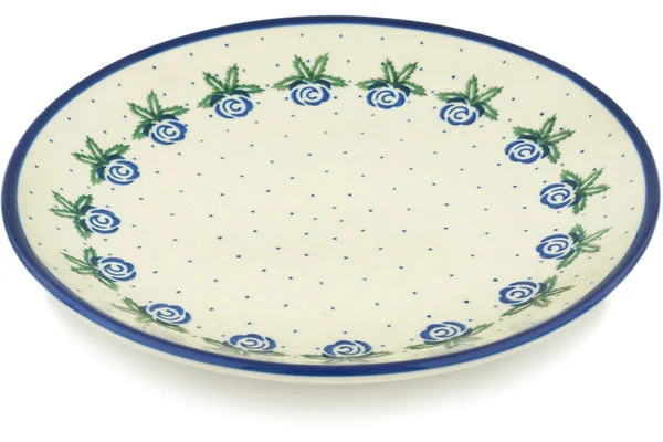 10½-inch Dinner Plate - Blue Rose