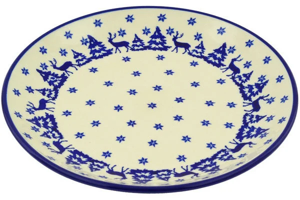 10½-inch Dinner Plate - Winter Deer