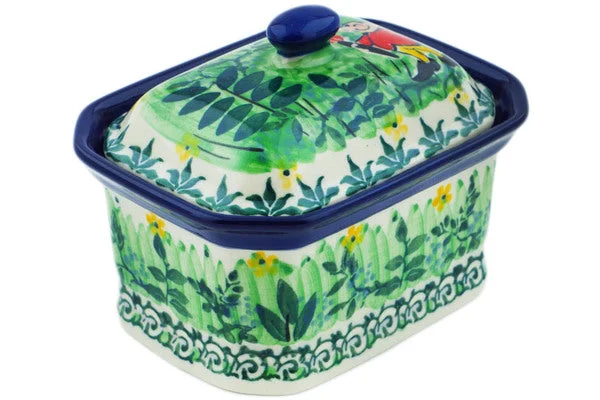 4" Mini Cake Box 4", Salt Box, - Green Tranquility