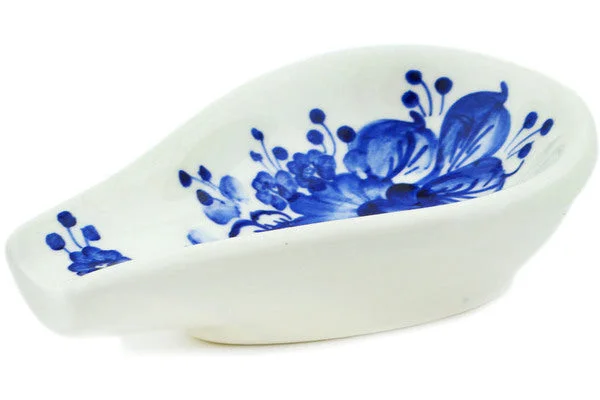 5" Spoon Rest - Retro Cobalt