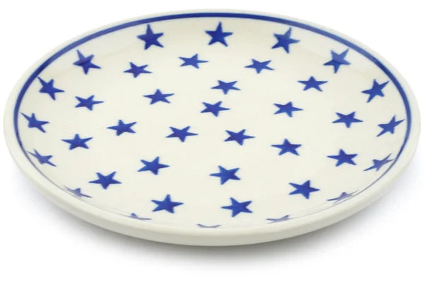 6" Bread Plate - Starburst Americana