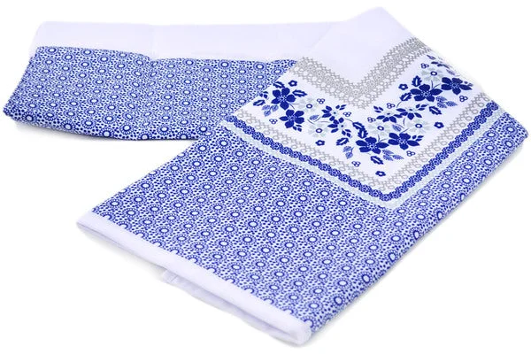 61" Tablecloth 43" x 61" Stain Resistant  (110 x 155 cm) - Blue Frost