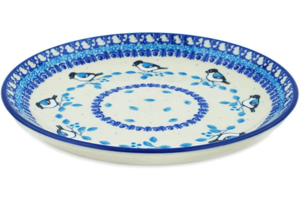 8" Salad Plate - Winter Sparrow